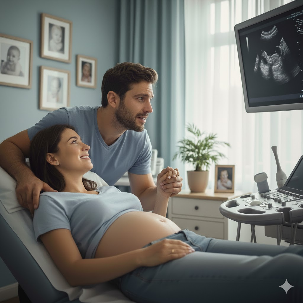 Mehr als ein Bild: Wie Ihr Baby in 4D zu sehen Ihre Bindung stärken kann (und die Ihres Partners auch!)